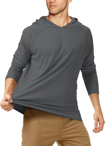 Chemise de pêche personnalisée en gros avec logo, unisexe, en spandex et polyester, séchage rapide, respirante, sweat-shirt de pêche sportif - Product Image 2