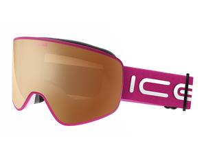 Lunettes de ski à lentilles cylindriques sans monture avec performance anti-buée avancée - Product Image 3