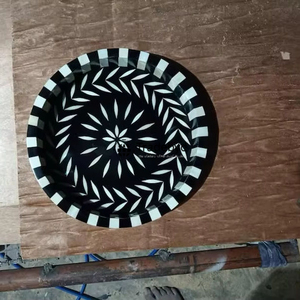 Ensemble de sous-verres décoratifs modernes en os incrusté, mobiles et de qualité supérieure, par Tradebyd - Product Image 5