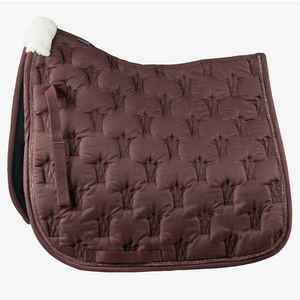 Ensemble de tapis de selle et de protections de sabots pour chevaux CST à imprimé léopard, tapis de selle en tissu maillé, respirabilité élevée, confort pour le cheval - Product Image 4