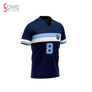 Uniforme de football personnalisé 100% maillot de conception de sublimation en polyester - Product Image 1