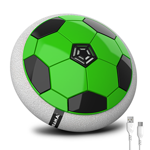 Juguete para Mascotas con Luces LED AFP Neon Hoverball, Diseño de Parachoques de Plástico ABS Suave y Seguro para Perros y Gatos en Interiores - Product Image 2