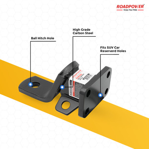 ROADPOWER (RP-HTGTS) <b>Small</b> GTS2 Ball Mount, 2" Hitch Receiver, Class III, 5000 lbs GTW, 1" Ball Hole Corrosion Resistant Coat - Product Image 3