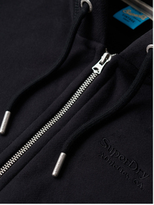 Sweat-shirt à capuche zippé noir pour femme, en molleton, avec poches, style streetwear décontracté personnalisé, vêtements pour femme - Product Image 5