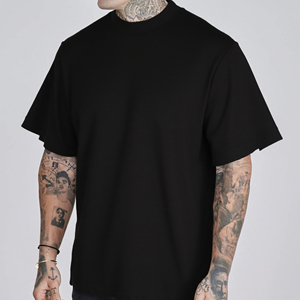 Camiseta Casual de Manga Corta para Hombre, Cuello Redondo, Poliéster/Algodón 200GSM, Estampado por Transferencia Térmica, Holgada, Antiarrugas, de Alta Calidad - Product Image 2