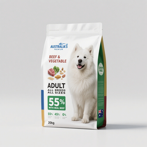 Ziplock personalizado papel de aluminio perro gato plástico fondo plano personalizado seco alimentos para mascotas 20 Kg bolsas de embalaje bolsa de comida para mascotas - Product Image 3