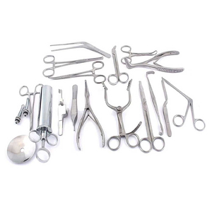 16 Piece ENT Examination Instrument Set Stainless Steel <b>Ear</b> Nose Throat Diagnostic <b>Tools</b> Autoclavable Medical Kit OEM Supply - Product Image 1