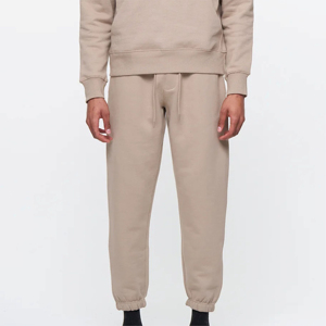 Ensemble de survêtement sportif pour homme de qualité supérieure, respirant, en molleton 100% coton, sweat-shirt et pantalon de survêtement épais, 2 pièces - Product Image 5