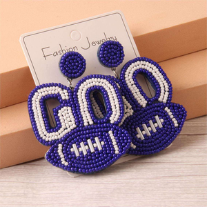 Abalorios Hechos a Mano Ligeros Clásicos para el Día del Partido, para Equipos de Rugby y Animadoras de Fútbol Americano, de MULTI CRAFT - Product Image 1