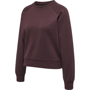 Sweat-shirt à capuche décontracté pour femme en molleton 100 % coton, séchage rapide, épaules tombantes, respirant, écologique – Prix de gros - Product Image 4