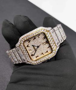 Reloj de pulsera de alta gama con diamantes de moissanita estilo japonés, el más vendido, ideal para regalo de lujo, disponible a un precio asequible. - Product Image 5