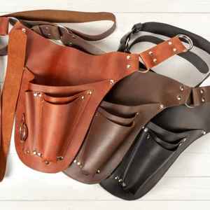 Professional Best Quality <b>Tool</b> Bag With Belt for Sale Premium Quality Men's PU Leather <b>Tool</b> Kit Belts Cheap Price - Product Image 1