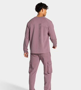 Custom Logo Fabric Size Autumn/winter Thickened Sweatpants Fashion Embroidered Custom Men's Baggy <b>Jogger</b> - Product Image 2