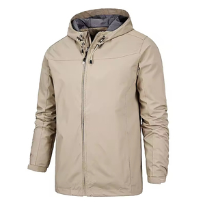 Custom Designer Men's Sports Windbreaker Jacket Fashionable Waterproof Polyester Plus Size Winter Block Zip Various Wholesale - Product Image 6