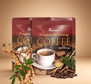 กาแฟสมุนไพรพรีเมียมผสมตองกัตอาลี ชนิดชงดื่มทันที ผลิตในมาเลเซีย - Product Image 1