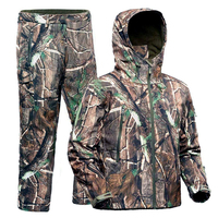 Uniforme de chasse pour hommes tendance et très vendu, design personnalisé, tactique, imperméable, respirant, séchage rapide, toile camouflage, deux pièces