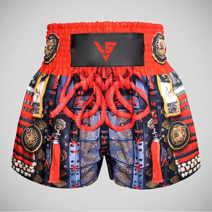 Pantalones Cortos de Muay Thai Cómodos y Holgados para Entrenamiento de Boxeo y Kickboxing, Pantalones Cortos de Muay Thai Duraderos - Product Image 1