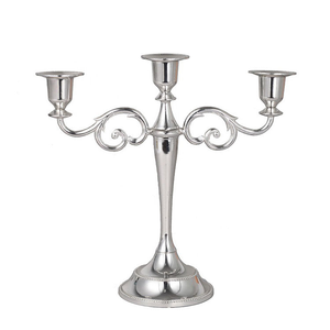 Weddings Decoration Retro Taper Candlesticks Gold 3 5 Arms Metal Candelabra Candle Holders - Product Image 2