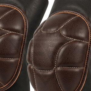 Genouillères en cuir de haute qualité, nouvelle arrivée, qualité supérieure, tendance, épaisses, absorption des chocs, pour la boxe, l'entraînement physique et la protection - Product Image 5