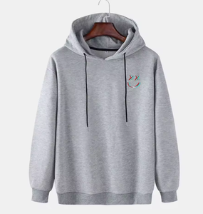 เสื้อฮู้ดผ้าฟลีซคอตตอนคุณภาพสูง 100% พิมพ์ลายดิจิทัล ระบายอากาศได้ดี เหมาะสำหรับใส่ลำลองในฤดูหนาว สไตล์สตรีทแวร์ - Product Image 2