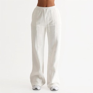 Custom Logo 2 Piece Women Jogger Sets <b>Jumper</b> Gym Sweatpants Set Unisex Oversize Hoodie Tracksuit - Product Image 1