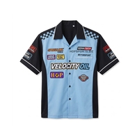 T-shirt de course personnalisé de haute qualité, t-shirt de moto décontracté par sublimation pour homme, tenue de sport pour équipe de course et équipage de box