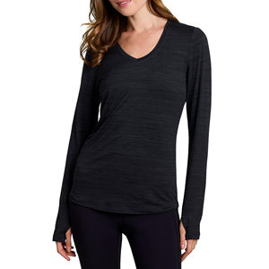 Camisetas de Yoga de Estilo Único para Mujer, Ligeras, Ajustadas, de Manga Larga, Transpirables, con Estampado, Ropa Deportiva de Verano, Top de Yoga - Product Image 1