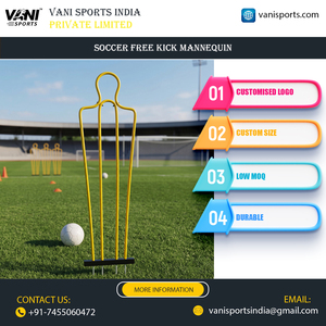 Maniquí Portátil para Entrenamiento de Tiros Libres de Fútbol, Equipo de Entrenamiento de Fútbol para Clubes y Academias - Product Image 6
