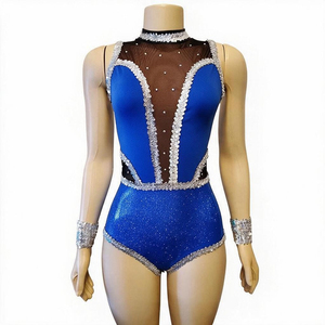 Majorette Uniform Woman Bodysuit 100% Polyester Stage <b>Dance</b> Hot Selling Casual Full Customized Adult In-Stock - Product Image 1