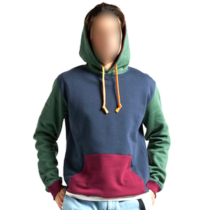 Hoodie à manches régulières léger, fabriqué à la main, en tissu doux de qualité supérieure, confortable, avec couleurs contrastées personnalisées - Product Image 1