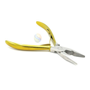 “Premium Gold-Plated Hair Extension Beading Tool Kit – 4-Piece Professional <b>Plier</b> <b>Set</b>, Composite Material, Customizable - Product Image 3