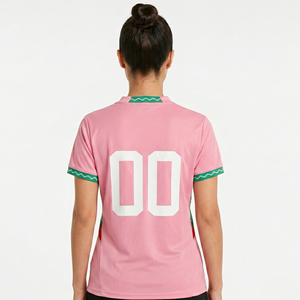 Maillot de football pour femmes OEM, léger, à manches courtes, sublimé, personnalisé - Product Image 2