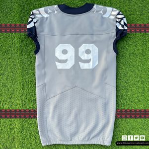 เสื้อฟุตบอลอเมริกันคุณภาพพรีเมียมสำหรับผู้ใหญ่ ดีไซน์ทันสมัย ตัดเย็บพอดีตัว เนื้อผ้านุ่มสบาย รับผลิตแบบ OEM - Product Image 3