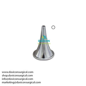 Specula d'oreille ovale chromée de haute qualité - Product Image 4
