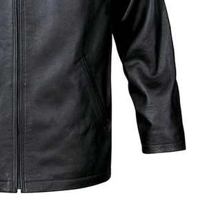 Custom <b>Mens</b> Winter <b>Jacket</b> Western Style Made from 100% Genuine CowSheep <b>Leather</b> for a Premium Look <b>jacket</b> for <b>men</b> - Product Image 5