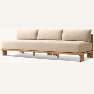 โซฟาเก้าอี้ไม้สักรักษ์โลก ลดราคาพิเศษ พร้อมฟองน้ำนุ่มสบายสำหรับนั่ง ดีไซน์ทันสมัยและทนทาน - Product Image 2