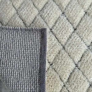 Hand Knotted Wool White Area Rug Soft Plush Modern Moroccan Style Pet Friendly Extra Thick Floor Rug Living Room Bedroom Home - Product Image 3