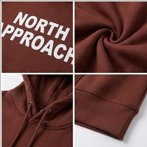 Sweat à capuche North Approach pour homme, en molleton de coton surdimensionné, décontracté, avec poche avant, pour l'automne - Product Image 4