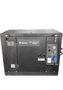Groupe électrogène diesel silencieux SS SAMSON 10KW, démarrage électrique 240V, 50Hz, générateur d'énergie portable - Product Image 2