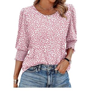 เสื้อผ้าผู้หญิง แขนยาว 3/4 แบบลำลองแต่ดูดี มีปลายแขนจั๊มพ์ - Product Image 3