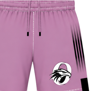Pantalones Cortos de Rugby Rosa Polvoriento y Blanco, Uniforme de Equipo, Transpirables, Ligeros, Personalizados, Ropa Deportiva de Entrenamiento, Pantalones Cortos Deportivos de Alto Rendimiento - Product Image 3