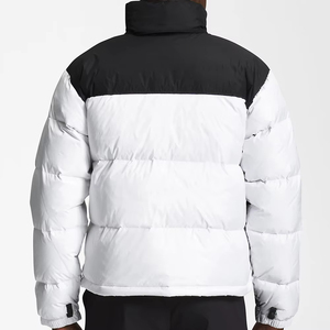 Best Selling OEM Men's Plus Size Casual Puffer <b>Jacket</b> Custom Design for Outdoor Winter Use Low MOQ Zipper Closure Breathable - Product Image 3