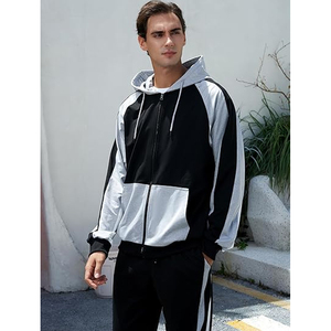 Conjunto Deportivo de Algodón para Hombre, Sudadera con Capucha y Pantalones Deportivos, Ropa Casual para Correr, Uso Diario Cómodo - Product Image 5