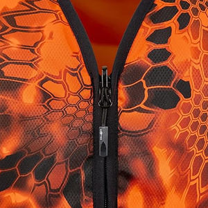 Chaleco Ligero de Caza de Aves de Montaña de Poliéster y Algodón con Correas Utilitarias, Chaleco de Seguridad Naranja Fluorescente para Caza de Aves Acuáticas para Hombres - Product Image 4