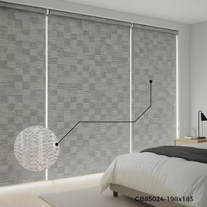 Mejor Proveedor de Persianas Enrollables Diseño Cósmico Gris GB85024 198x183cm Hogar Oficina Malasia Superventas B2B Control de Calidad OEM - Product Image 1