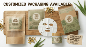 Mascarilla Facial de Colágeno Orgánico, Antienvejecimiento, Hidratante, Vegana, Fabricante de Marca Privada OEM ODM, Exportador, Certificado CPNP GMP - Product Image 6