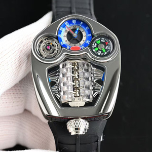 Reloj de pulsera para hombre, único, elegante y lujoso, estilo deportivo, de viaje, casual, tourbillon, automático, mecánico - Product Image 1