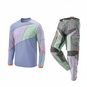 Combinaisons de motocross de haute qualité en tissu polyester % polyester, coupe-vent, respirantes, grandes tailles, design populaire, manches longues, impression par sublimation - Product Image 6