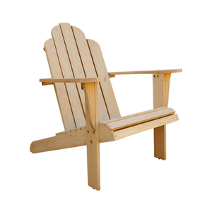 ADI Outdoor Adirondack Lounge <b>Chair</b> Wooden Garden <b>Chair</b> for Balcony and Patio - Product Image 1