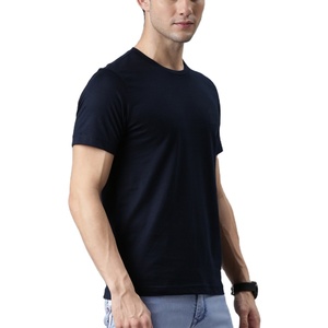 Camiseta de Algodón de Alta Calidad para Hombre, Transpirable, Cuello Redondo, Talla Grande, para Verano - Product Image 2
